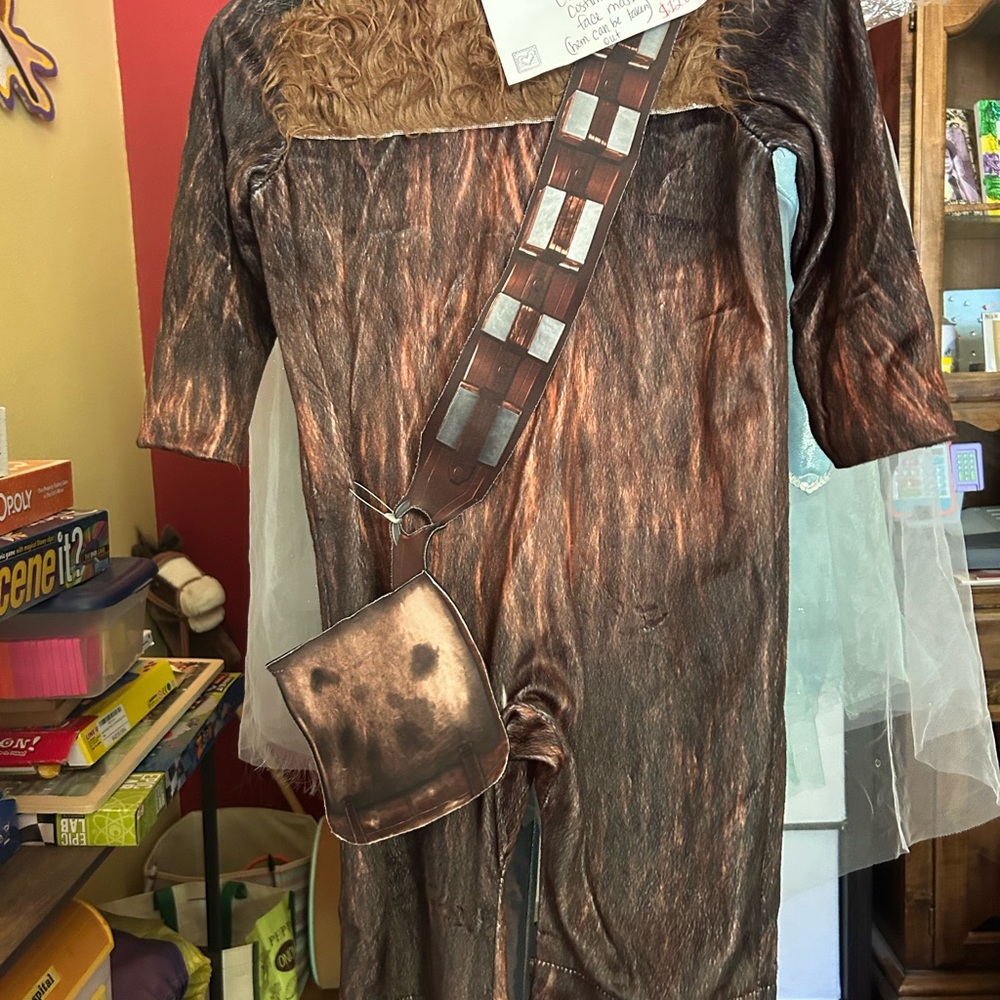 Kids Chewbacca costume with furry face mask